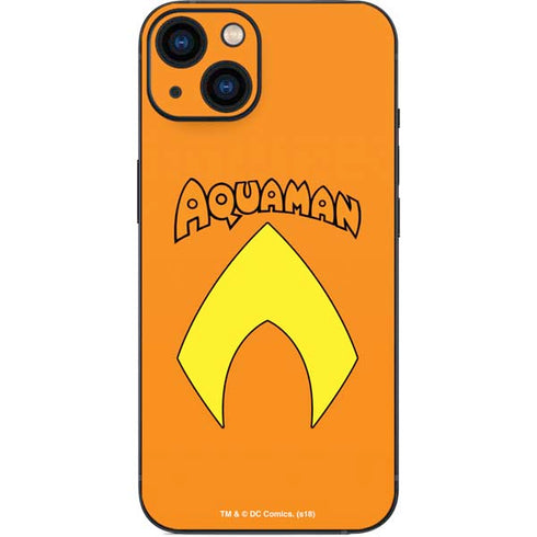 DC Comics Aquaman Classic Logo iPhone 14 Plus Skin